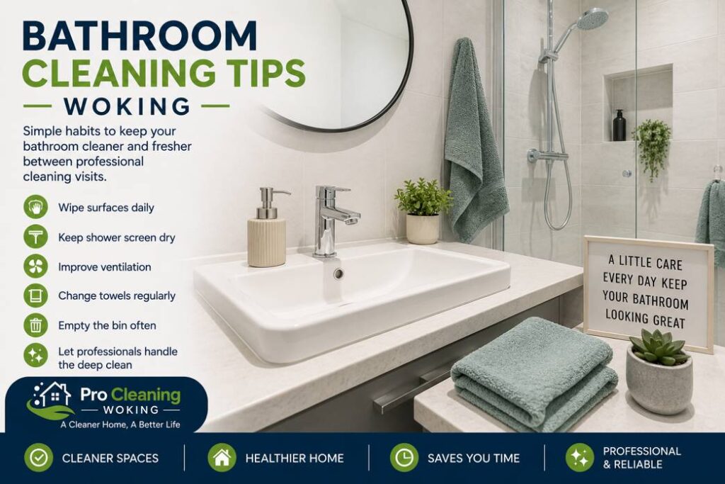 Bathroom Cleaning Tips Woking