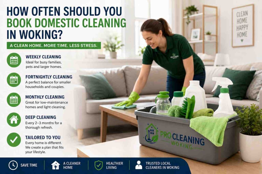 How Often Should You Book Domestic Cleaning In Woking