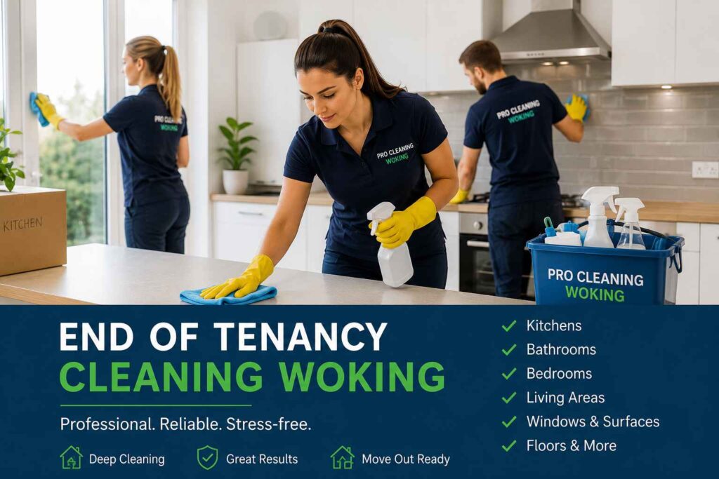 reliable end of tenancy cleaning Woking