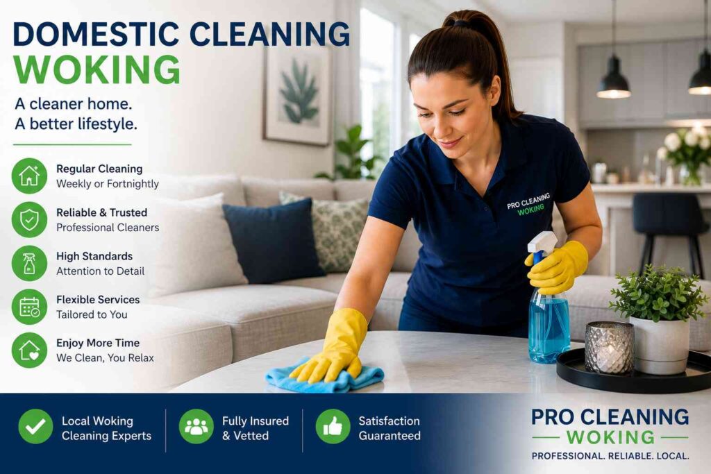 Domestic Cleaning Services in Woking