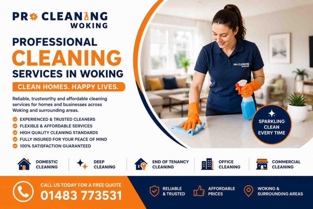 Woking cleaning services