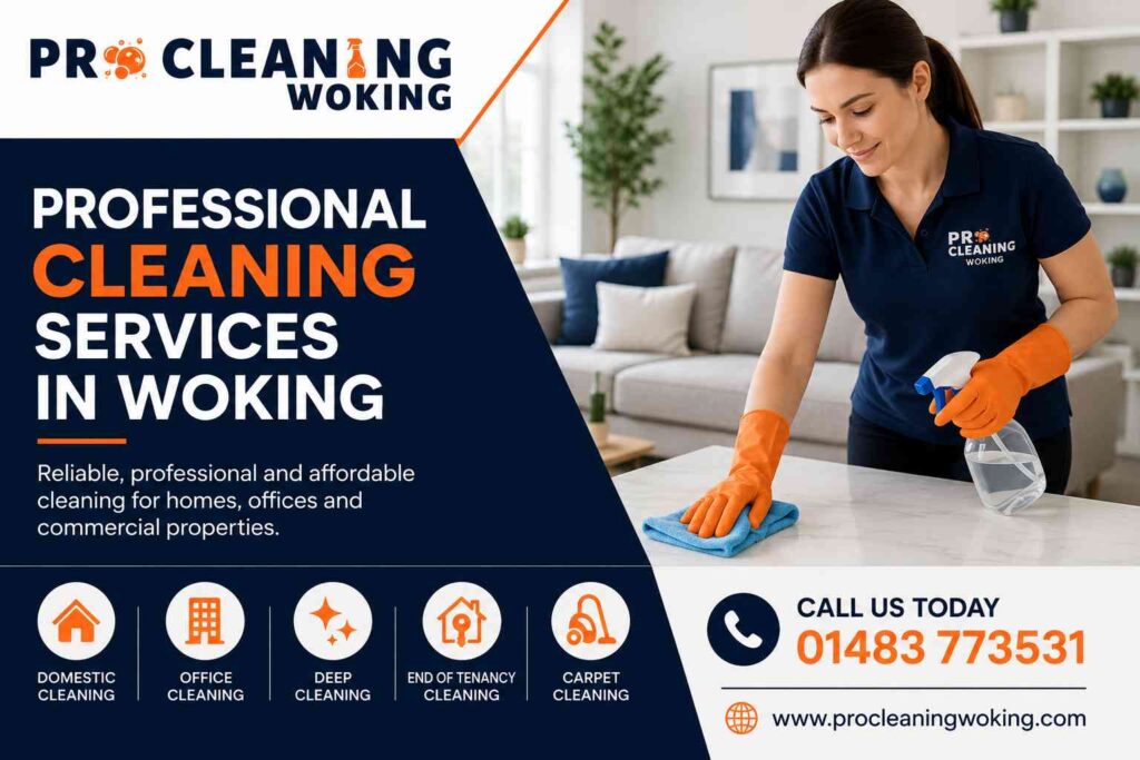 woking home cleaning services